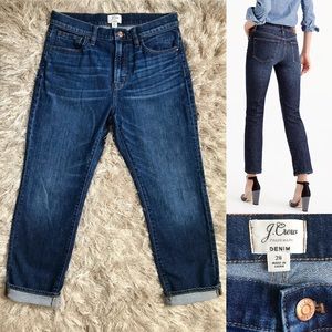 LIKE NEW! J. Crew Vintage Crop Leopold Wash